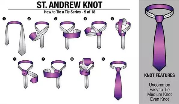 如何打领带 慢动作，教你打领带的8种方式？