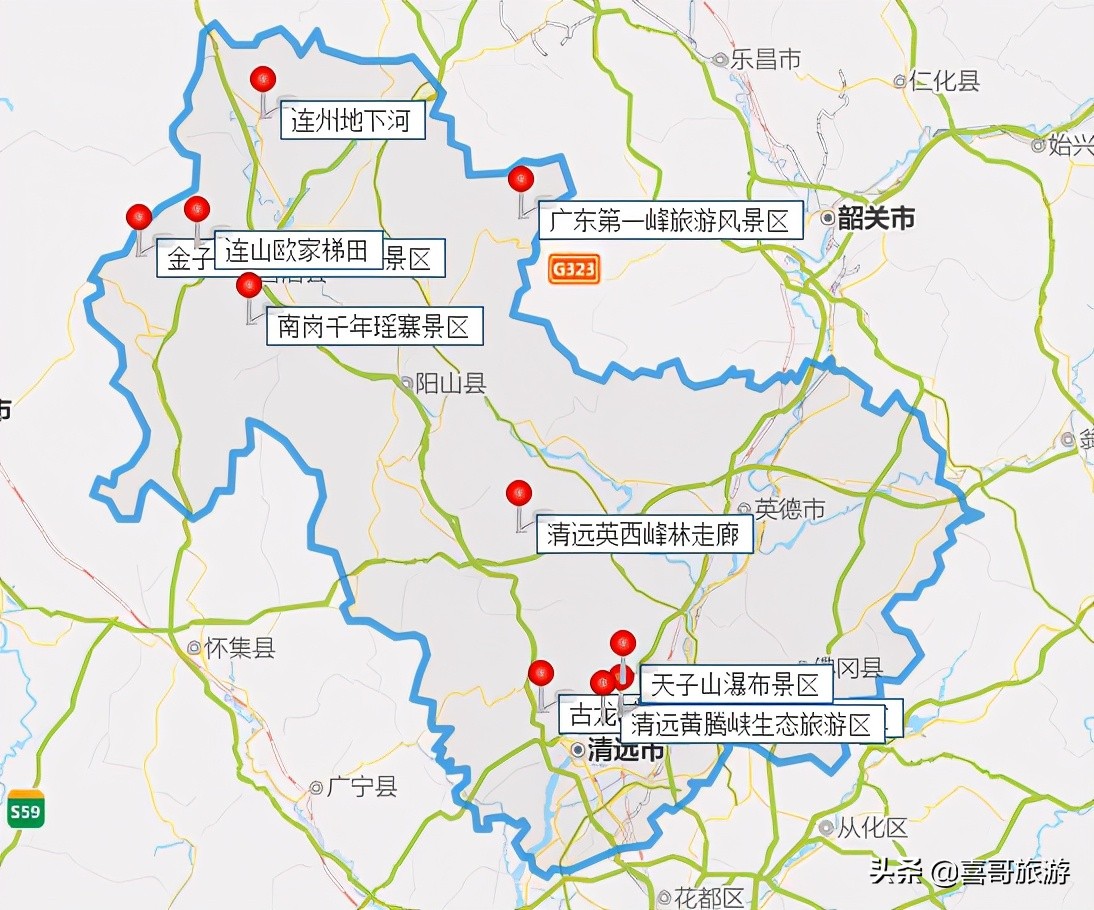 广东清远十大景点？自驾游玩如何安排行程路线？