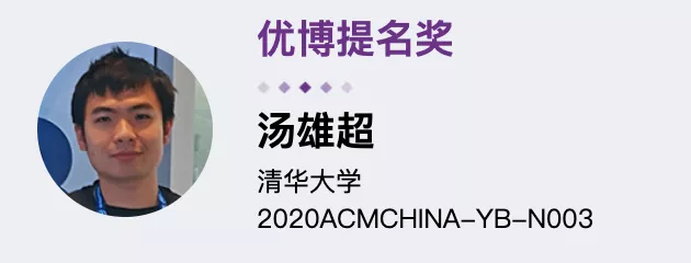 华为「天才少年」上榜！2020 ACM中国新星奖和优秀博士论文奖公布