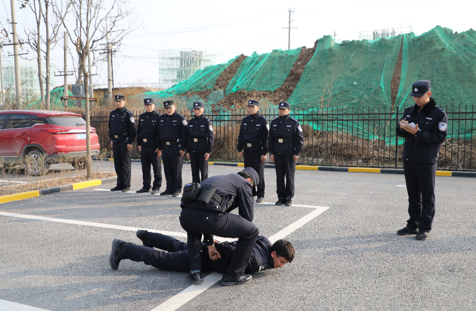 西安市高陵法院司法警察大队圆满完成实战化考核任务