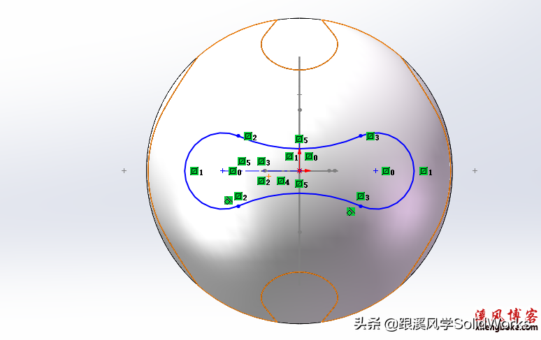 世界杯录像软件开发(用SolidWorks建模一个世界杯足球，SW分割命令的应用实例)