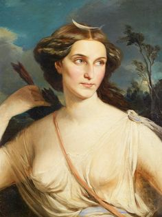 7.狄安娜,狩猎和月亮女神