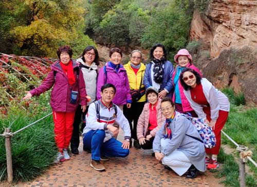 陕西旅游：甘泉雨岔大峡谷及周边行（图）