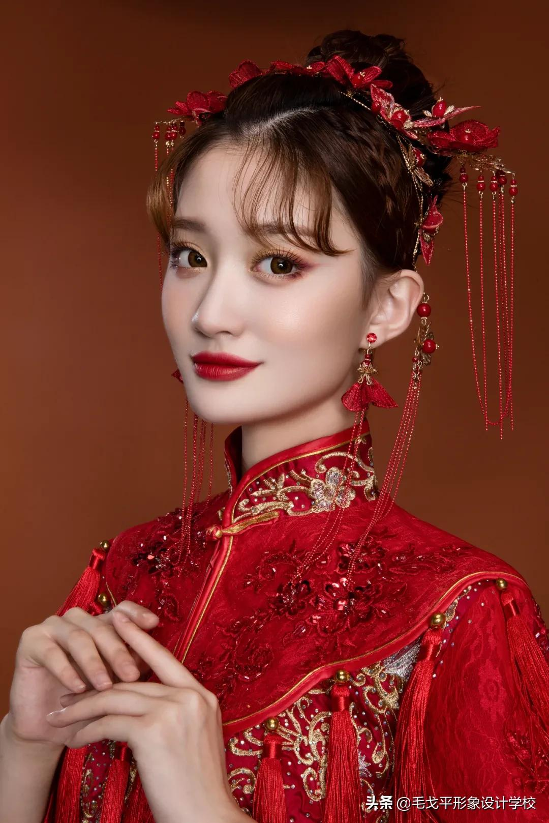 中国风女装发型图片