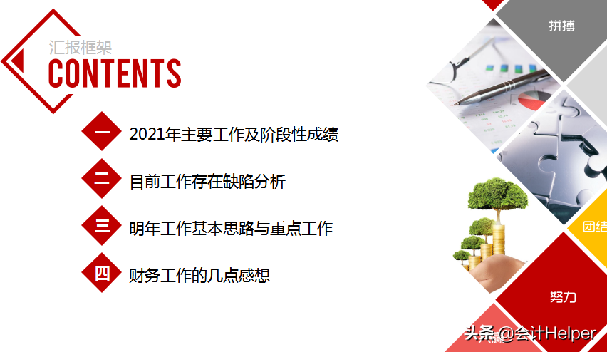 财务主管熬夜编制：15套财务年终报告ppt模板，太赞了！拿去用