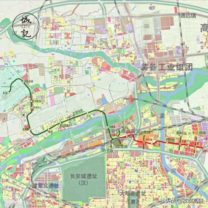 西安地铁三期揭秘：地铁进咸阳、超长环线、大学城第一条地铁……