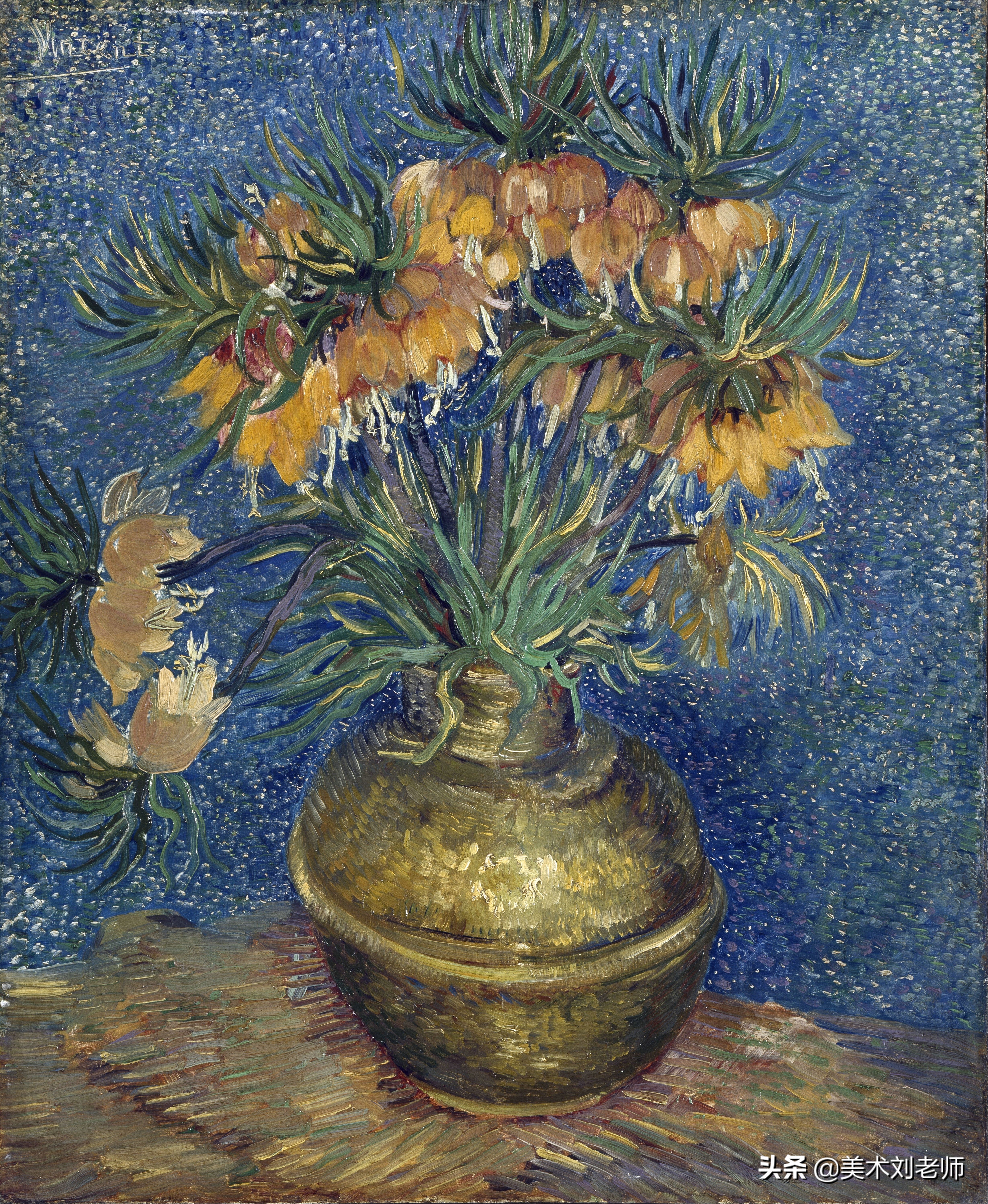 向日葵梵高作品赏析(名画鉴赏之梵高的向日葵)