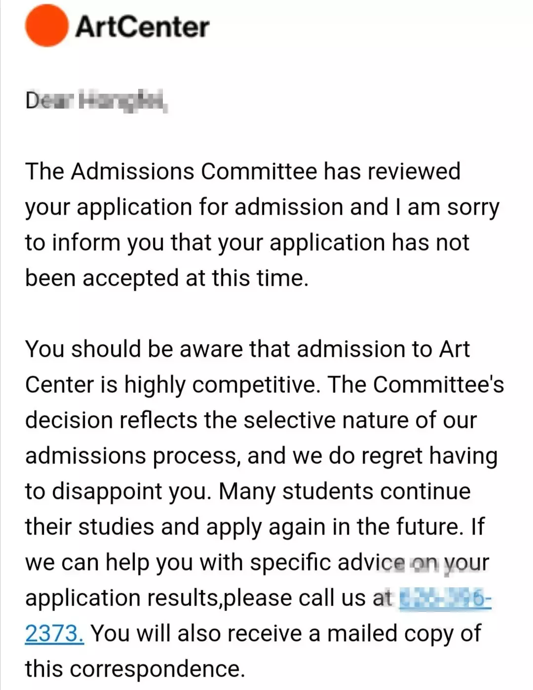 同济毕业工作两年，我被ACCD拒了...