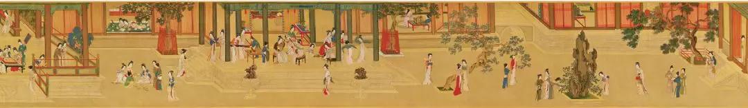 仇英《汉宫春晓图》赏析