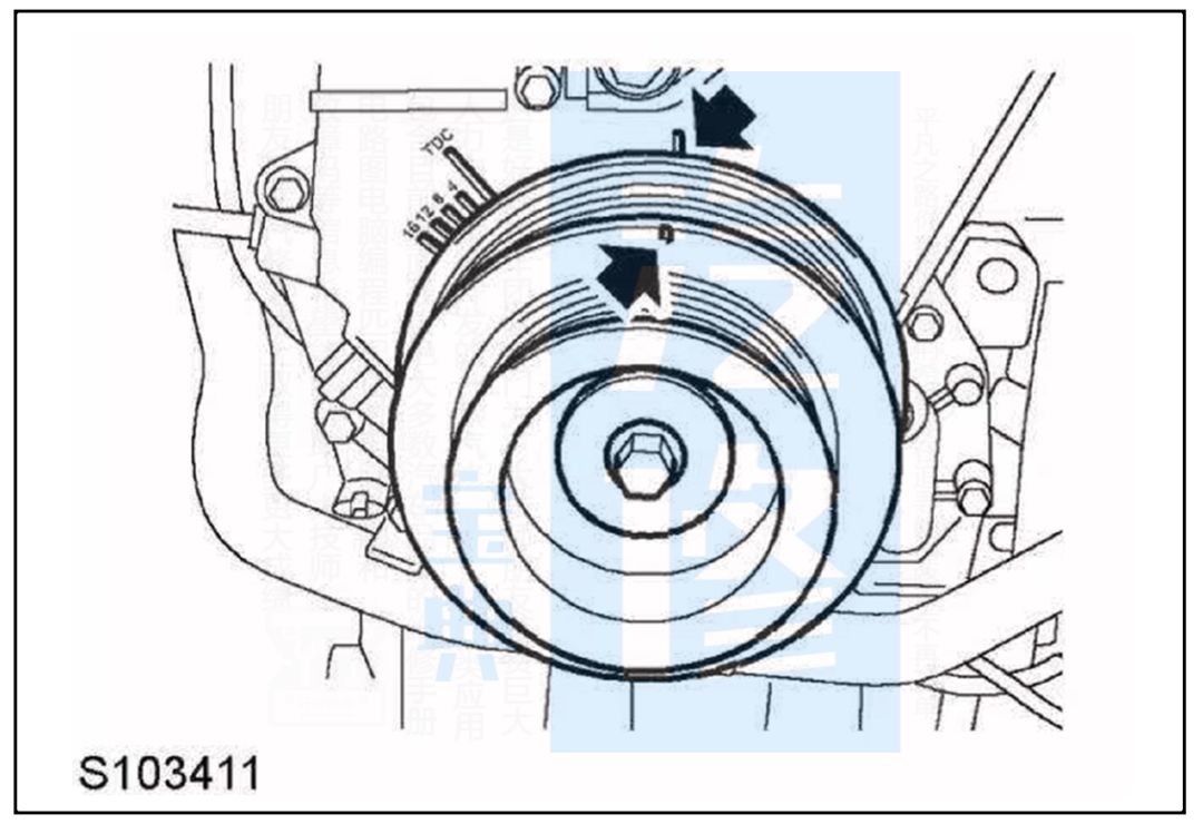 荣威350发电机皮带绕法图片(荣威发动机正时皮带示意图) - 赤虎壹号