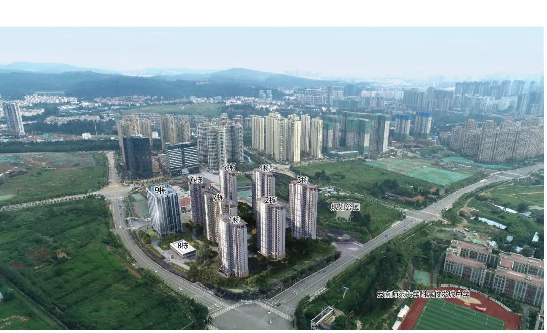 配套学校已开学，俊发城逸璟峰二期评测