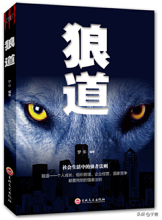 有一对野性的眼睛,以"狼道"为名,从封面上就给读者开始阅读时一种震撼