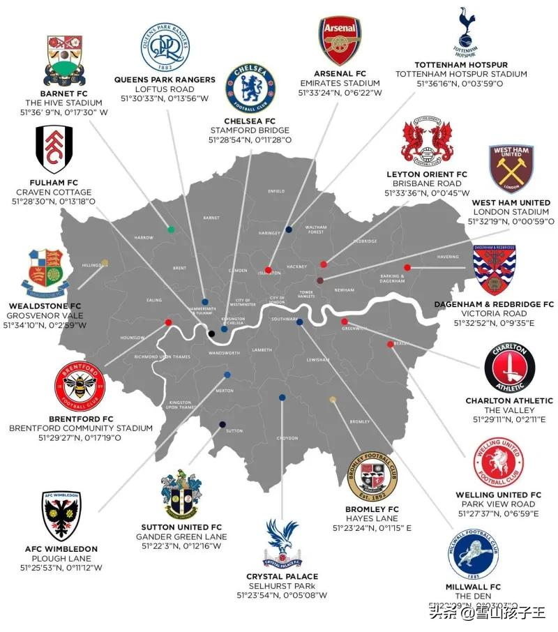 英超球场比其他都小怎么办(英格兰足球氛围远比想象中夸张，伦敦竟然有这么多足球俱乐部)