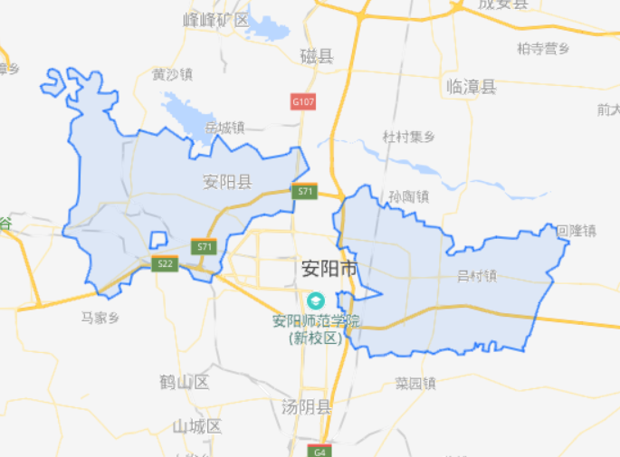 河南省一个县，人口超80万，与河北省仅一河之隔！