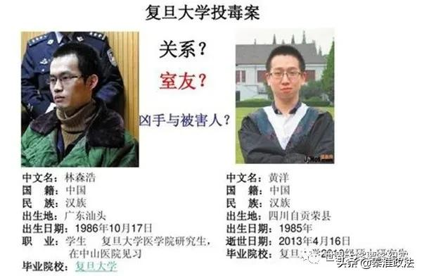 复旦 投毒,复旦投毒案件经过