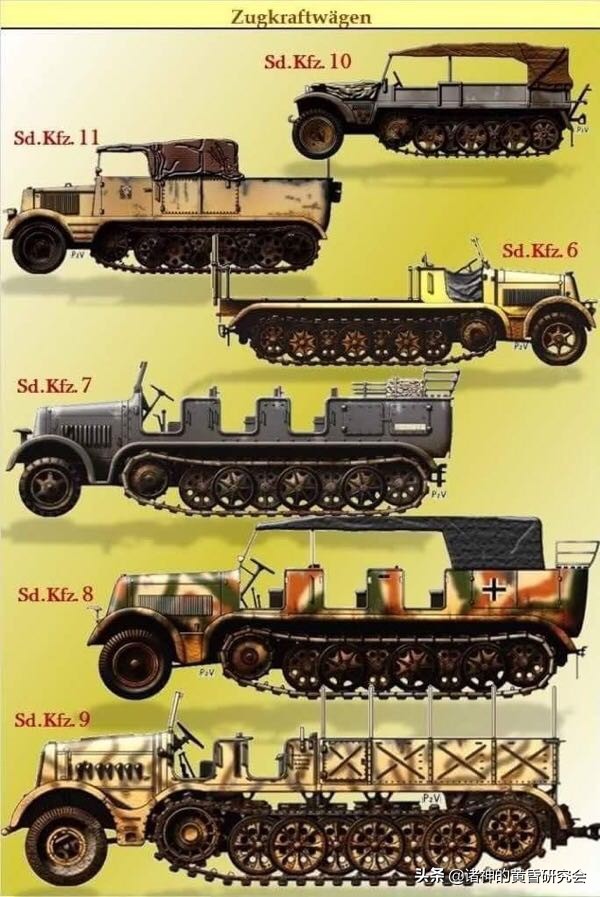 二战德国装甲车图鉴图片