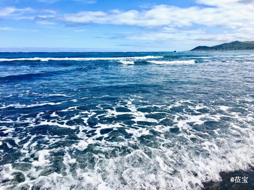 天与海相拥，随手拾起的贝壳是专属你的深海问候