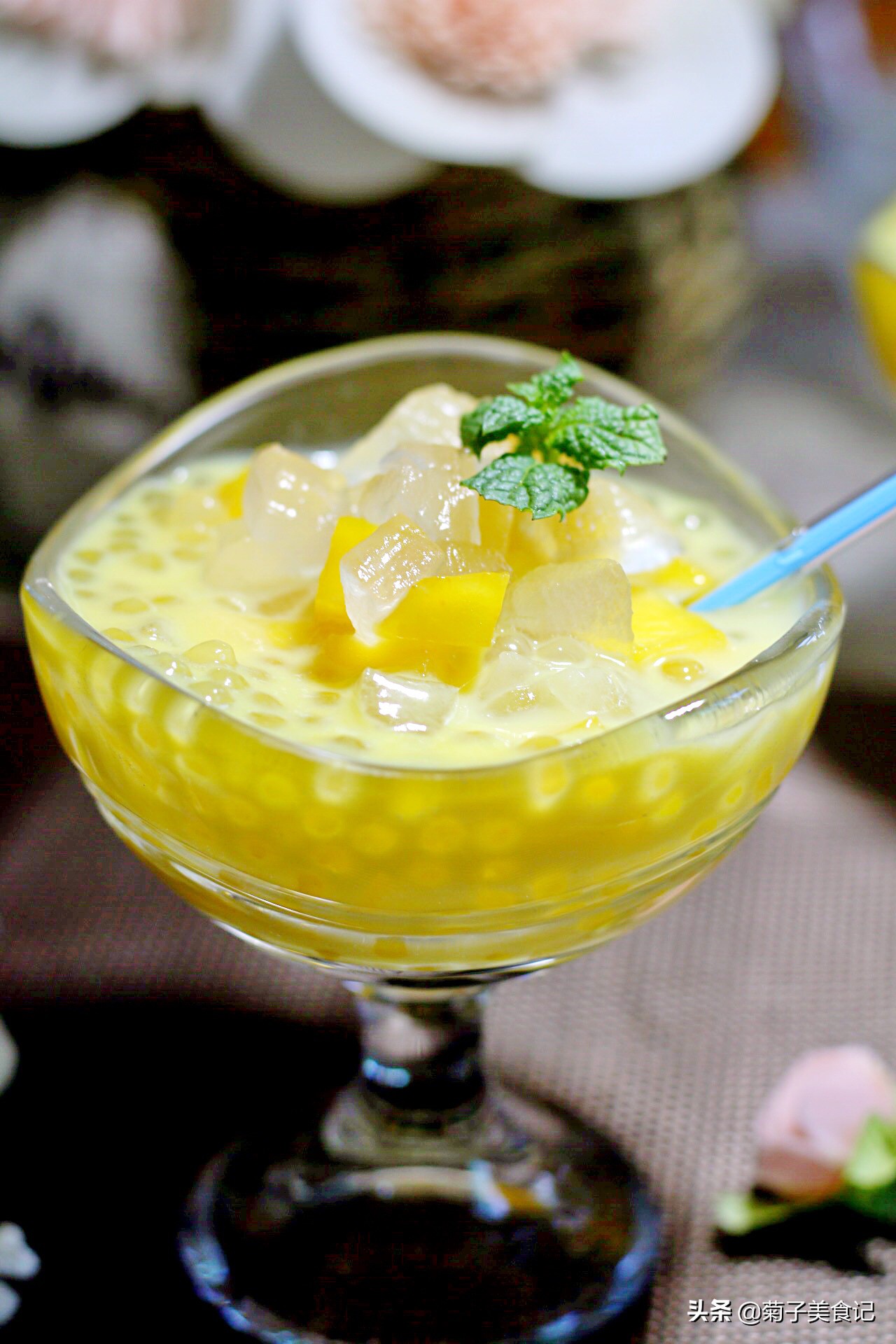 西米露的六种餐前做法,爽口开胃,年夜饭的诱人甜品,值得收藏