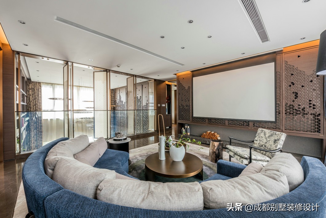 600㎡豪宅别墅装修设计，新中式顶级奢想，构建别样生活韵味