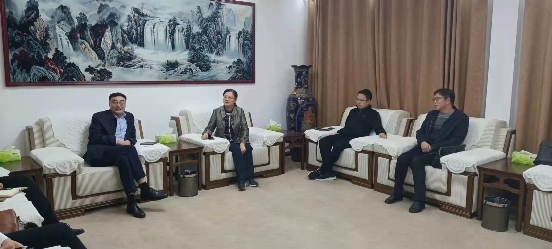 中建二局四公司赴南阳市镇平县考察座谈