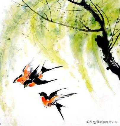 诗词｜戴叔伦：燕子不归春事晚，一汀烟雨杏花寒