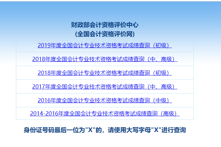 中级会计成绩！48小时查分
