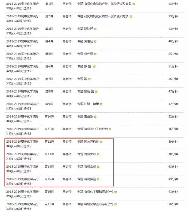 有机化学不会？是因为你没看这份秘籍