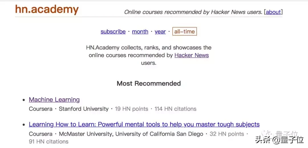 国外最火的十大AI课，想入门机器学习请收好！