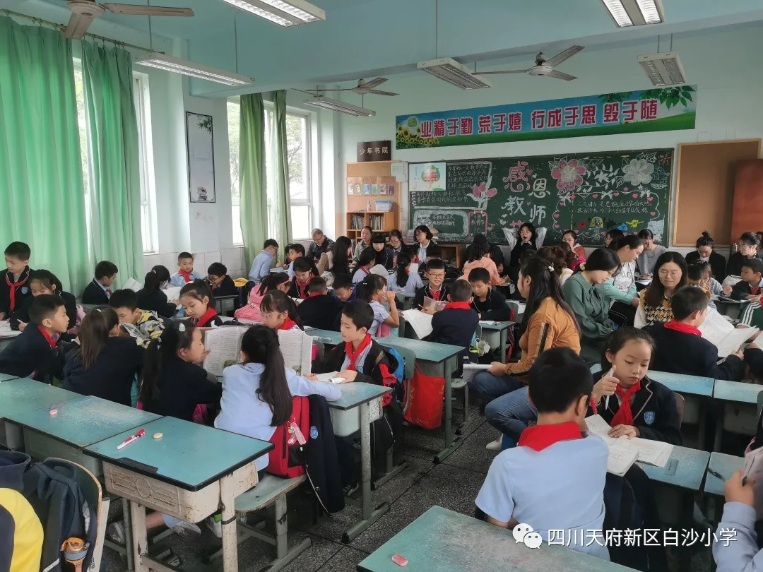 以教研为平台 促进教师专业发展——白沙小学语文教研组展示活动