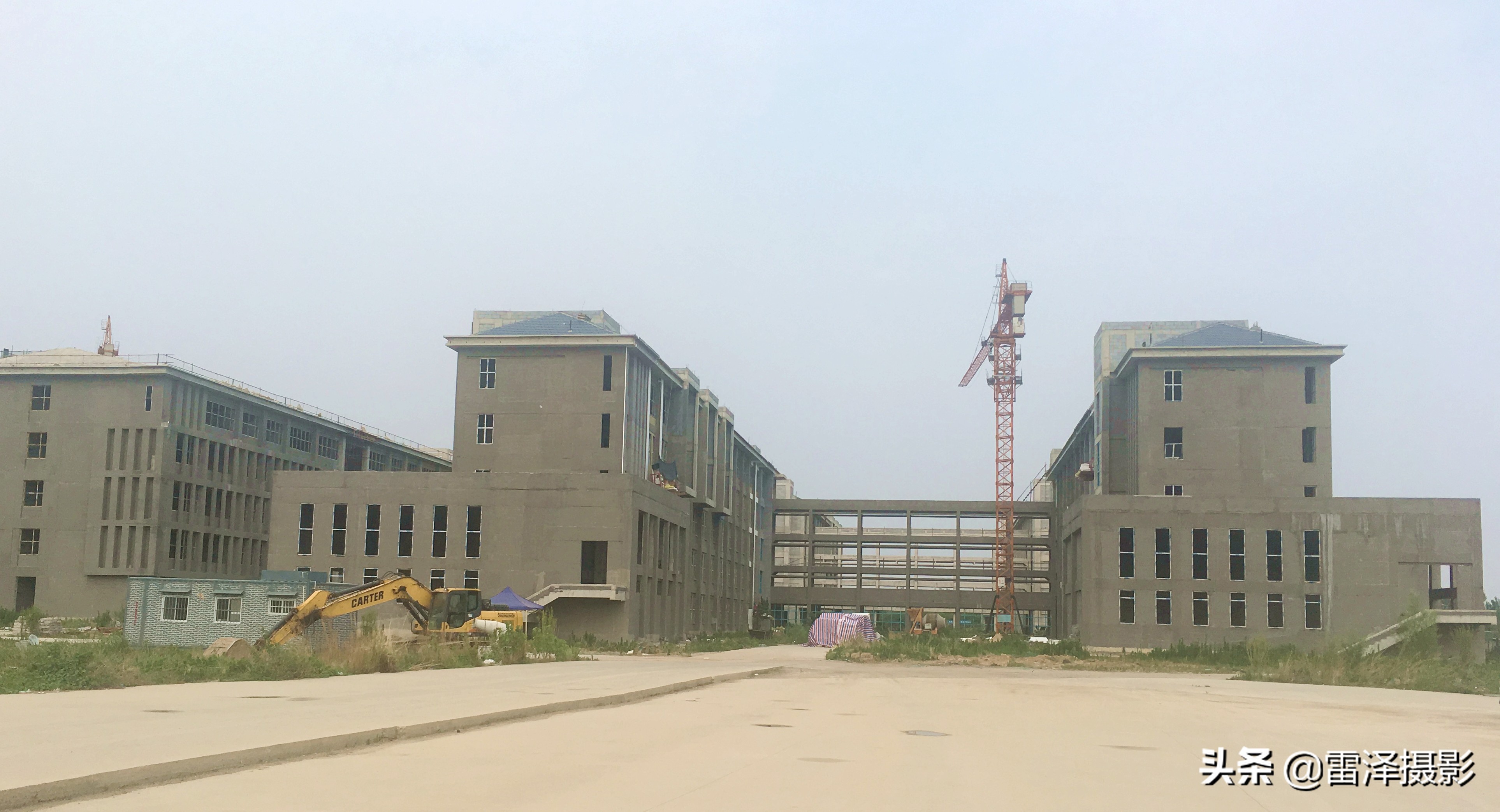 牡丹区国花学校建设提速 小学和初中今年9月招生