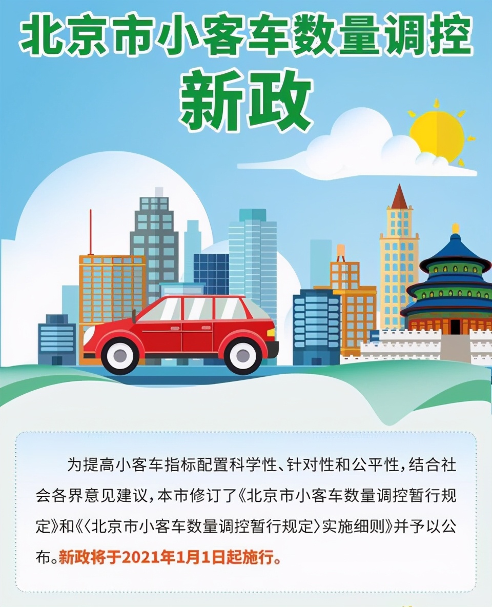 北京出台电动汽车摇号新政，优化配置机制