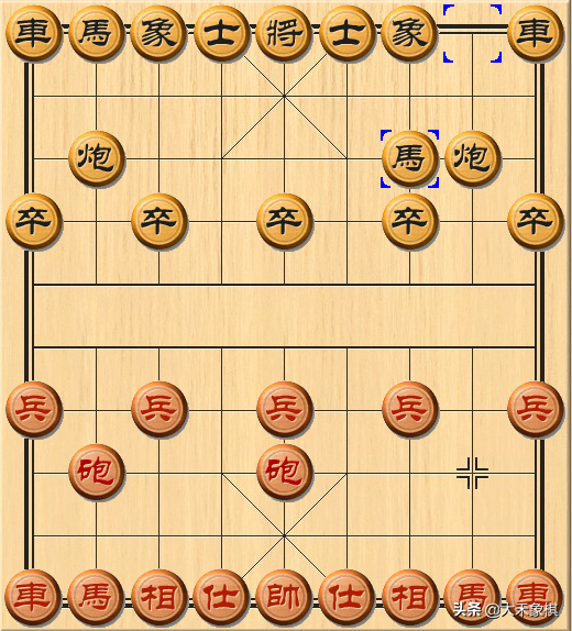 象棋开局走法详解象棋常用的6种开局方式