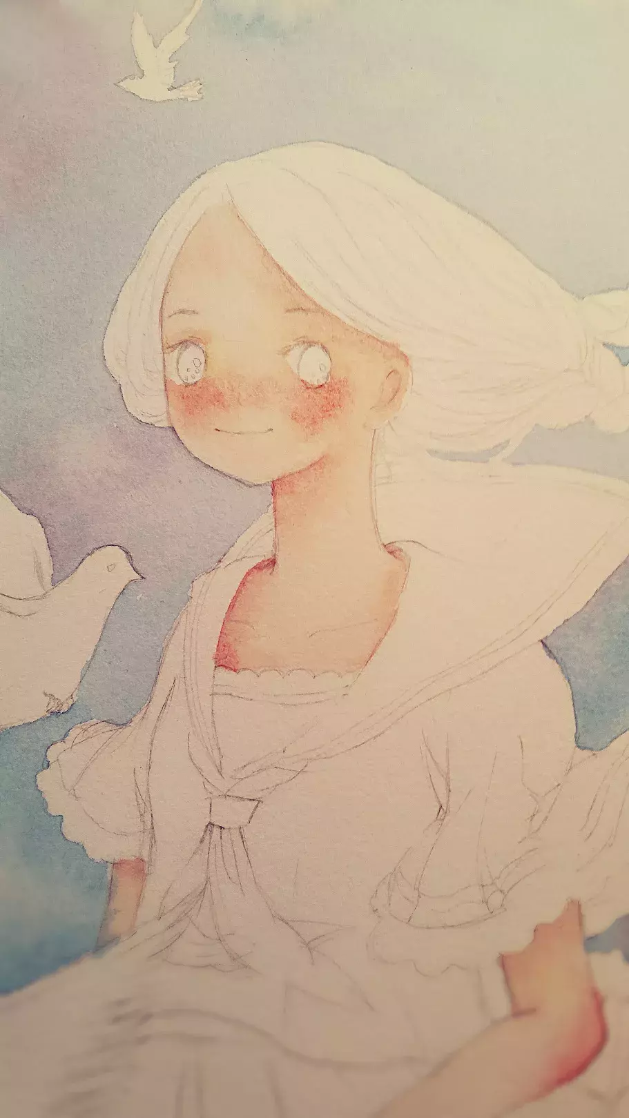 镜花水月，插画师用一支水彩笔画出一个梦想王国！