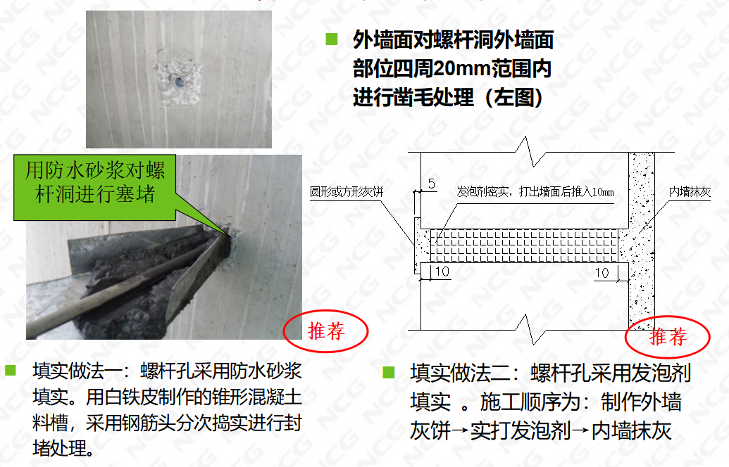 建筑工程质量安全及绿色施工标准图集，工艺做法结合防治措施图片