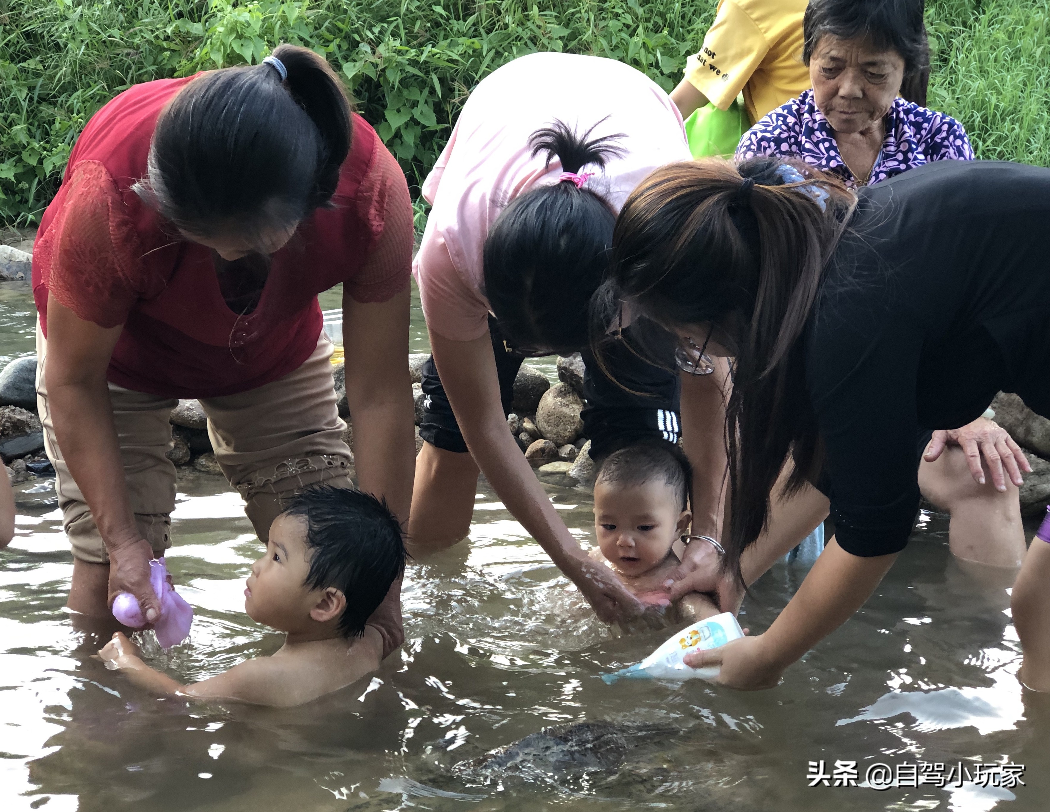 藏在惠州的一个免费“野温泉”，纯天然零污染，连婴儿都可以泡