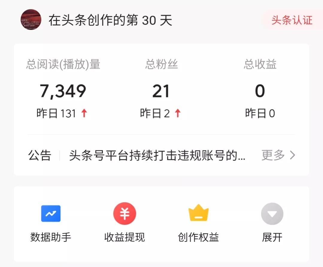 自媒体新手涨粉过程及创作流程