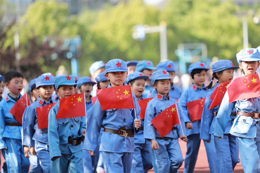 运动会｜承红色基因，做正气少年