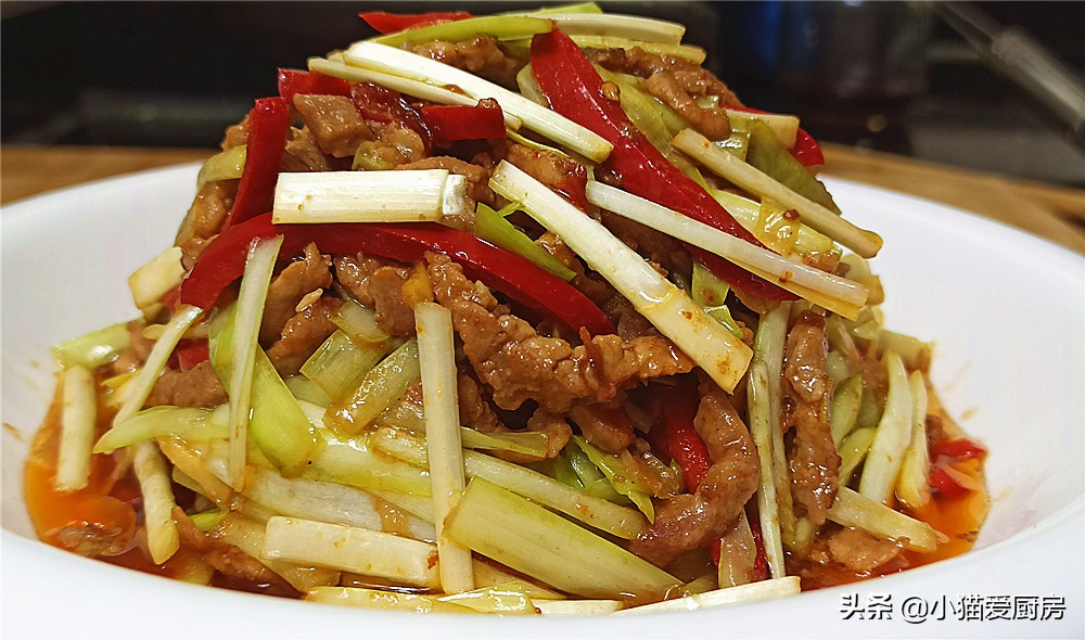 韭黃肉絲,韭黃肉絲的家常做法