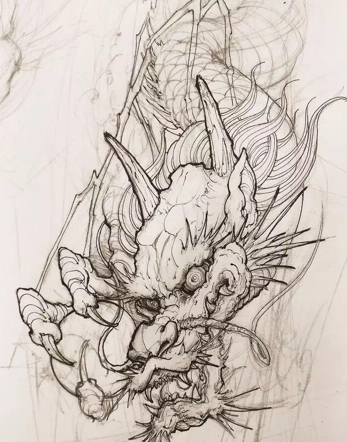 2016纹身过肩龙价格传统纹身图案寓意第十集