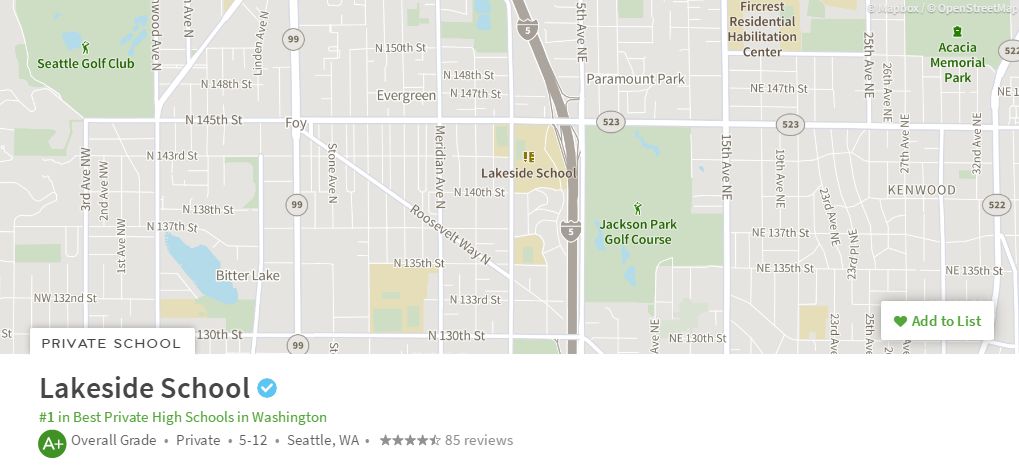 院校排名 | 2019年美国最佳私立中学排名发布