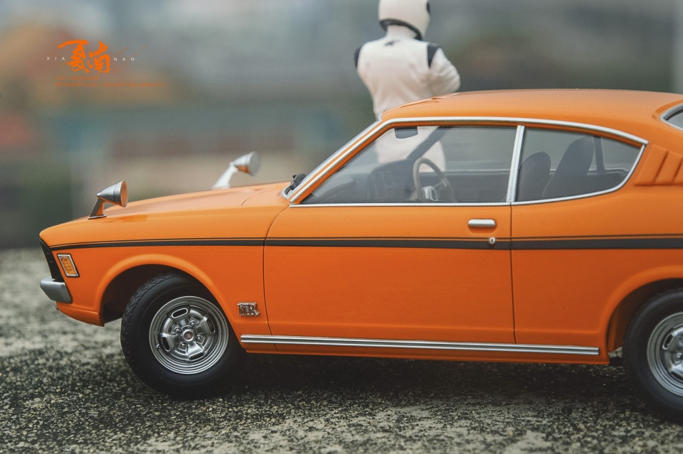 模玩秀：长谷川 1:24 三菱Colt Galant1971