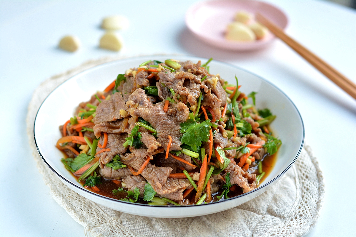 涼拌牛肉,涼拌牛肉的做法 最正宗的做法