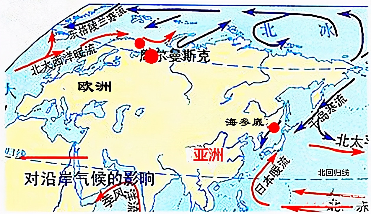 世界上面积最大的国家俄罗斯,依然有它的地理与气候困境