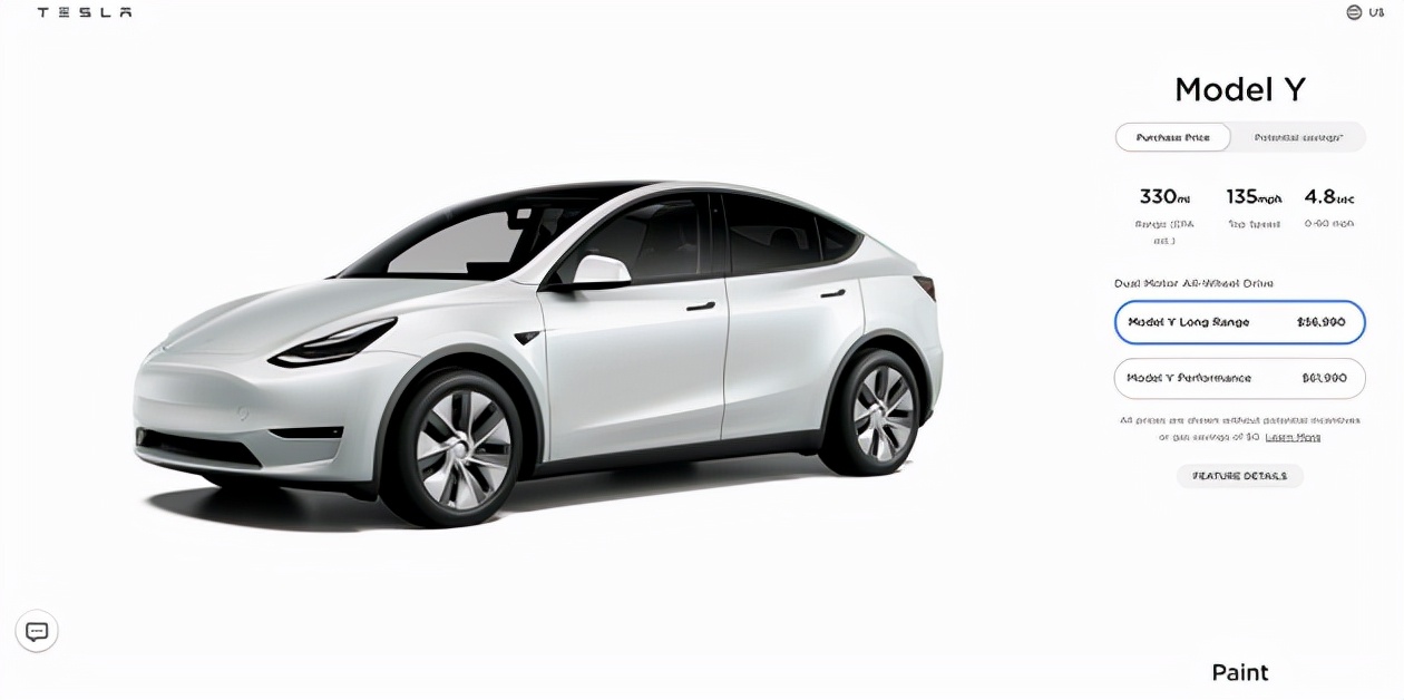 2022款特斯拉Model 3/Y续航里程将提升，Model 3长续航版从353英里提升到了358英里