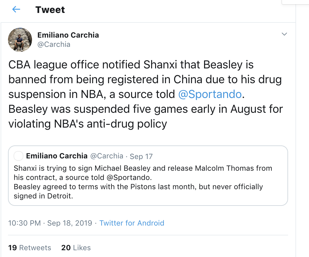 比斯利为什么不来cba(拉入黑名单！曝CBA官方点名封杀比斯利 要求山西队不能签他)