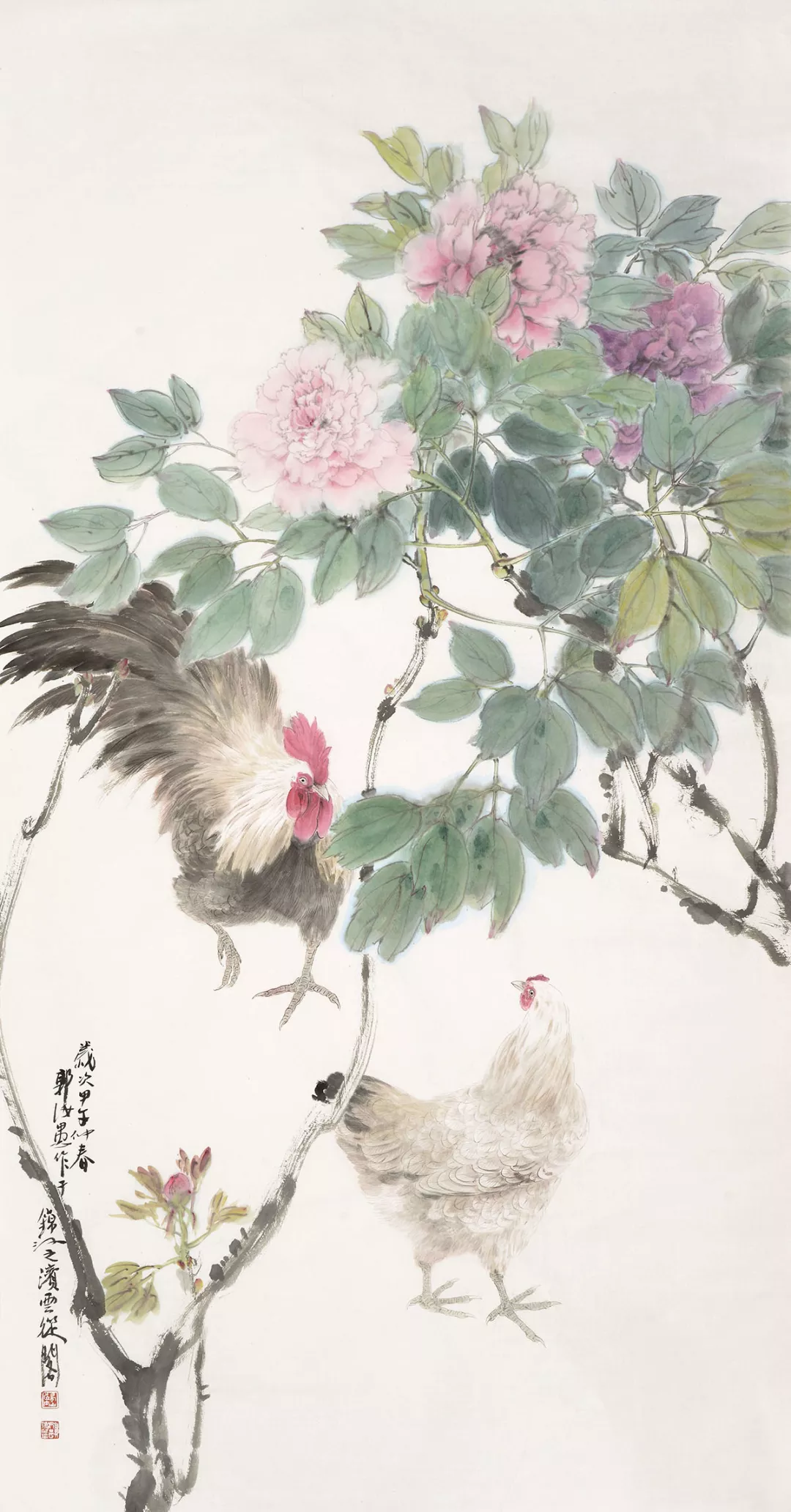 郭汝愚花鸟画图片