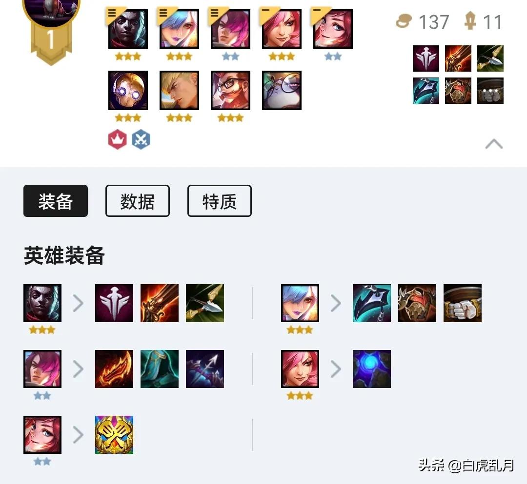 云顶之弈强势吃鸡，7战斗学院旋转卡特阵容