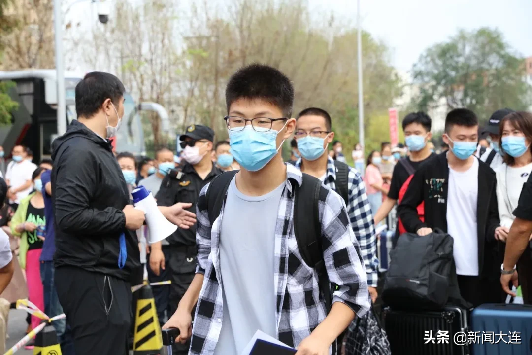 #大连头条#高校开学进行时！终于等到你