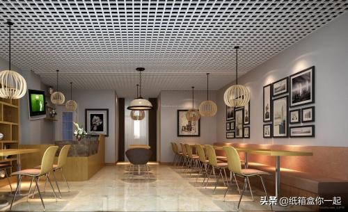 2019美炸了的奶茶店门头装修效果图，时尚吸睛必备