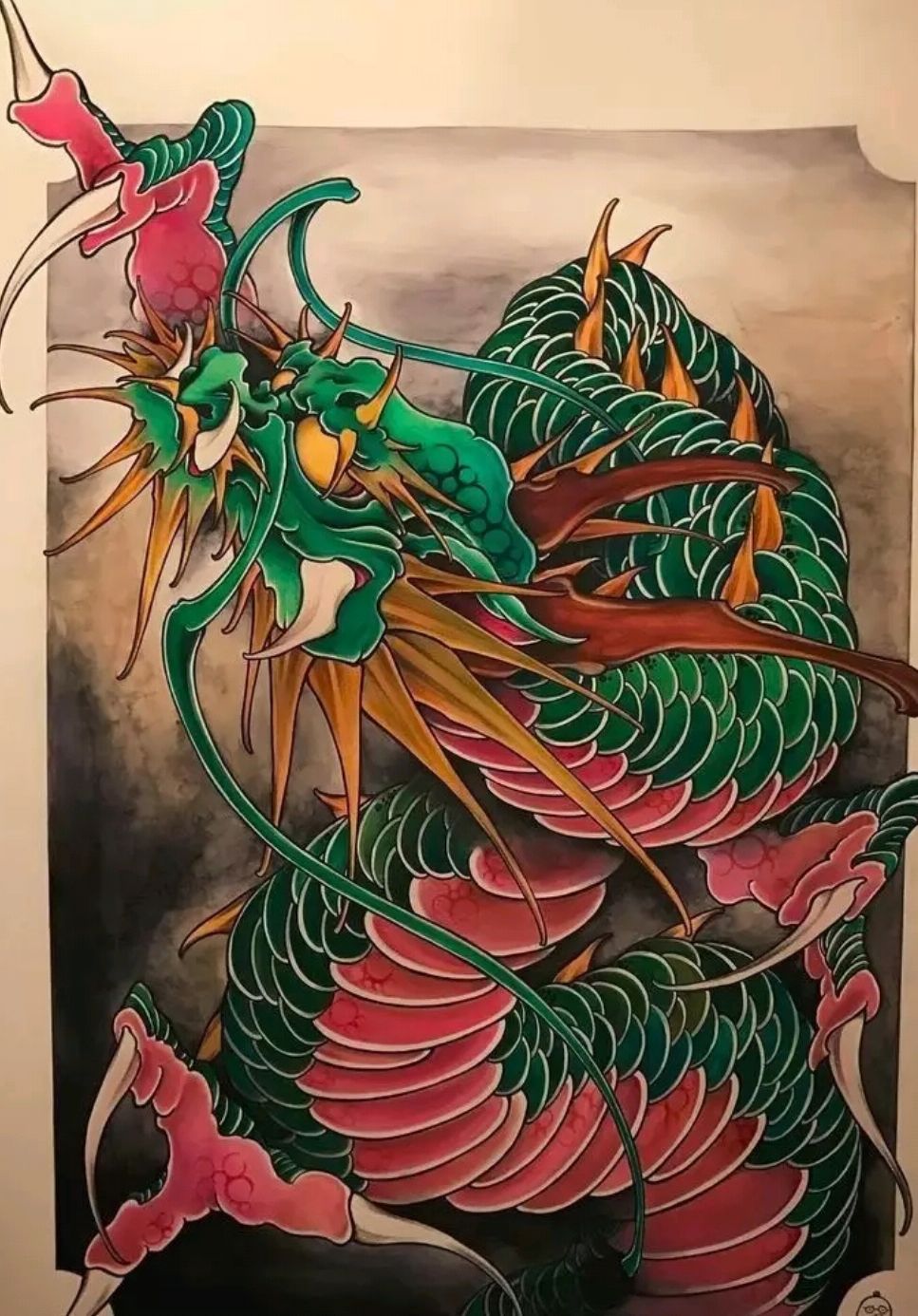 传统纹身寓意第九集:龙(中)